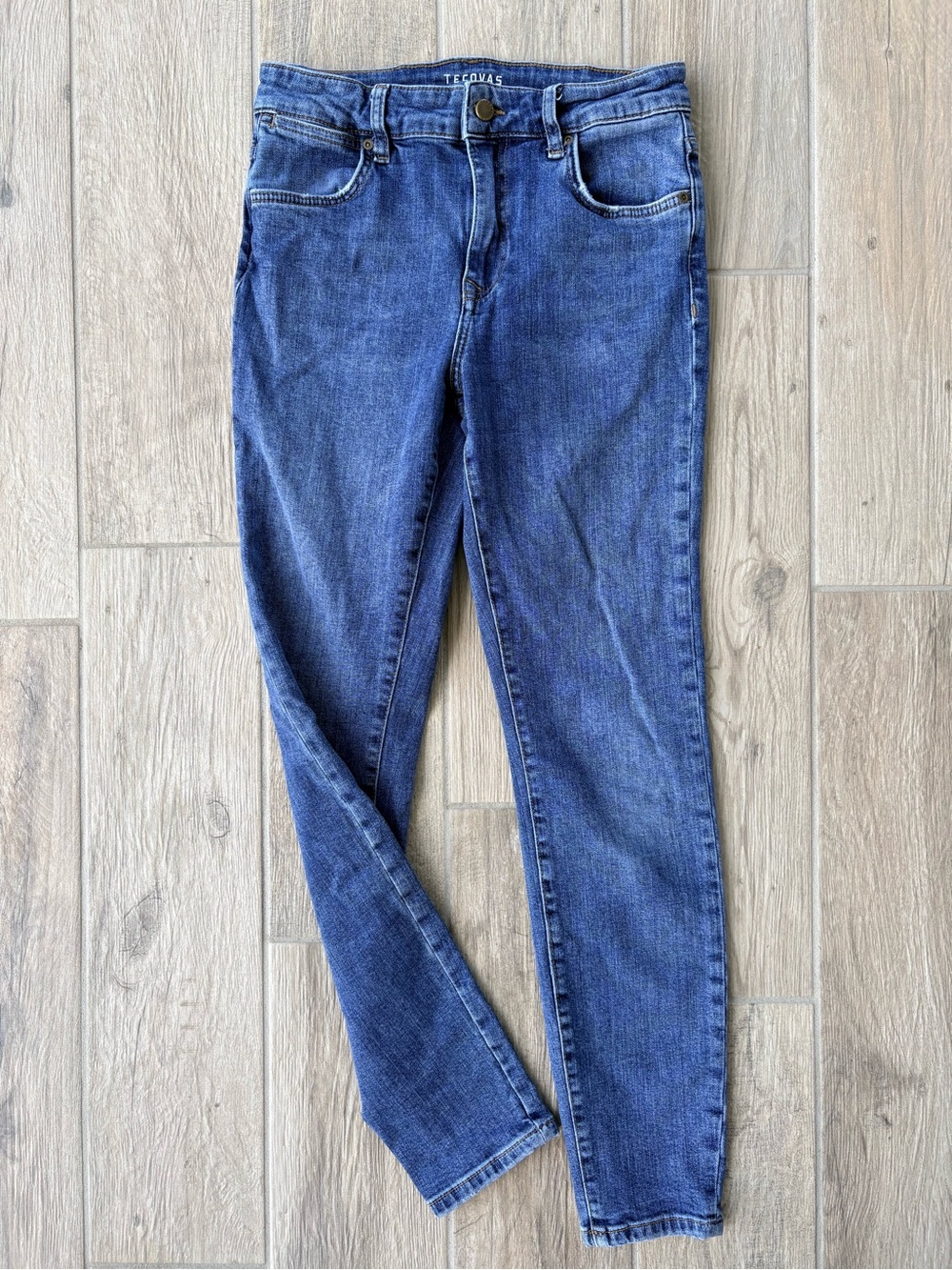 Tecovas Women’s Western High Rise Skinny Jeans Size 26 Medium Wash